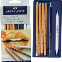 סט רישום קלאסי Faber-Castell – Classic Sketch Set