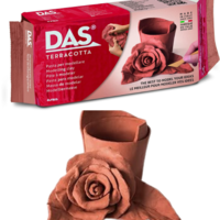 חימר חום (Terracotta) מתייבש באוויר DAS Modeling Clay