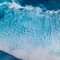 פיגמנט אפוקסי ליצירת אפקטי גלים - Ocean White