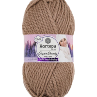 חוט צמר עבה לסריגה Kartopu Super Chunky – צבע  פישתן