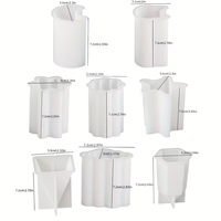 סט תבניות סיליקון ליציקה – 8 תבניות שונות