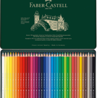 סט עפרונות צבעי מים קופסת פח – 36 עפרונות  Faber-Castell Albrecht Dürer
