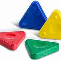 סט 12 צבעי שעווה משולשים לילדים PRIMO Junior