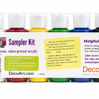 סט צבעי אקריליק – DecoArt Crafter's Acrylic Sampler Kit