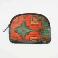 Small embroidered purse - noon