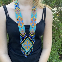 Mexican shamanic necklace - river