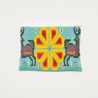 Mexican beaded purse - peyote