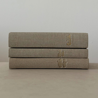 סט סידור, ספר דברים ותהילים מבואר - לבן