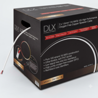 תוף כבל רמקול נחושת מלאה 2X16AWG מבית DLX