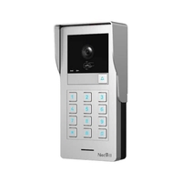 קיט אינטרקום אפליקציה הכולל מסך מגע 8 אינץ' ופנל משולב עם קודן קורא קרבה Netvill Cobra kit 201