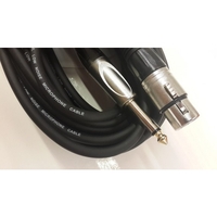 כבל XLR נקבה ל- PL6.3 זכר 10 מטר דגם: XLR-63-10 מבית PURE ACOUSTICS