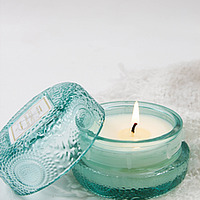 נר סויה מקרון INDIAN CASHMERE טורקיז
