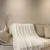 שמיכת סריג מפנקת