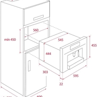 מכונת קפה אינטגרלית דגם CLC-835 MC תקה TEKA