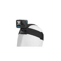 רצועת ראש + תופסן לכובע למצלמות גו פרו GoProHead Strap 2.0