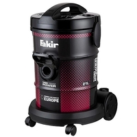 שואב אבק יבש 21 ליטר כולל מפוח דגם 21L -DARK RED פאקיר FAKIR