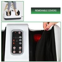 מכשיר עיסוי לרגליים מתקדם Relax Master + חימום InfraRed וכריות אוויר דגם MC-8012A מדיקס קייר Medics Care