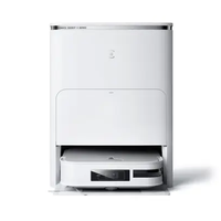 שואב רובוטי עם תחנת עגינה DEEBOT דגם X2 OMNI לבן אקווקס ECOVACS