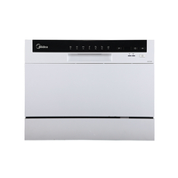 מדיח כלים על השיש 7 תוכניות דגם WQP6-3602F מידאה Midea