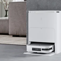שואב רובוטי עם תחנת עגינה DEEBOT דגם X2 OMNI לבן אקווקס ECOVACS