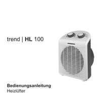 מפזר חום לבית ולחדרי אמבטיה דגם FAN HEATER HL 100 WHITE פאקיר FAKIR