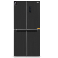 מקרר 4 דלתות נירוסטה מושחרת GE630EIX