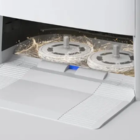 שואב רובוטי עם תחנת עגינה DEEBOT דגם X2 OMNI לבן אקווקס ECOVACS