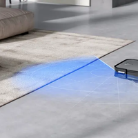 שואב רובוטי עם תחנת עגינה DEEBOT דגם X2 OMNI שחור אקווקס ECOVACS