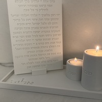 סט הדלקת נרות שבת