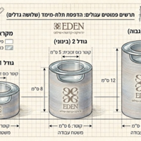 פמוט לנר רגיל עם הקדשה לבחירה