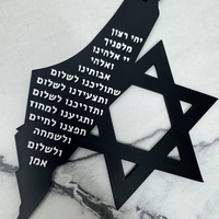 תליון תפילת הדרך לרכב