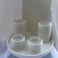 סט הדלקת נרות מוגדל - 4 פמוטים