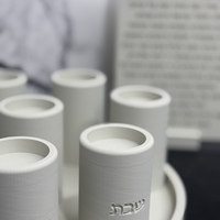 סט הדלקת נרות 8 פמוטים