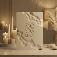 מעמד דמוי אבן מלבני עם הטבעה לבחירה