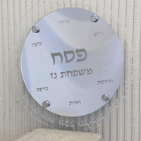 מגש פסח עגול דגם 2025