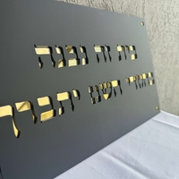 בית זה נבנה / נקנה בחסדי השם יתברך