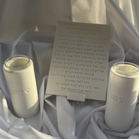 סט פמוטים גבוהים וברכה