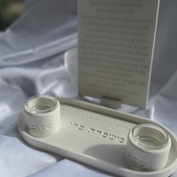 סט הדלקת נרות אליפסה