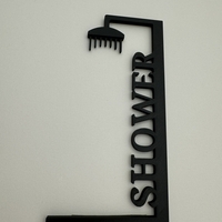 שלט למקלחת SHOWER