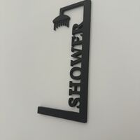 שלט למקלחת SHOWER