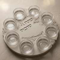 מגש ראש השנה בדגם ״דמוי אבן״