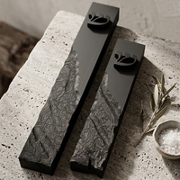 בית מזוזה לבית / לעסק בדגם דמוי אבן