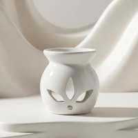 מבער קרמיקה קטן | לבן