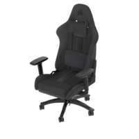 כיסא גיימינג בד אפור שחור CORSAIR TC100