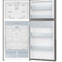 מקרר 2 דלתות מקפיא עליון 650 ליטר LUX-690 White לבן LUXOR NO FROST