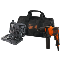 מקדחה חוטית 32+710W אביזרים BLACK & DECKER מדגם BEH710SA32-QS