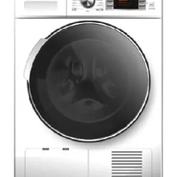 מייבש כביסה קונדנסור 8 ק”ג דלת שחורה Crystal MDR870B