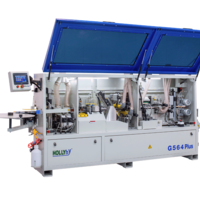 HOLLY- G564 PLUS, מכונת קנטים מושלמת, מלוא התחנות. כולל מתזים, כרסום מקדים, משקפים לחזיתות, 2 סוגי ציקלינות ומברשות