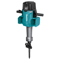 פטיש הריסה 2X40V נטען 72.8J BL גוף MAKITA HM004GZ מקיטה כולל: 2 סוללות 5A + מטען כפול 