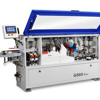 HOLLY- G560 PLUS, מכונת קנטים תעשייתית, כולל כרסום מקדים וציקלינות לגימורים מושלמים